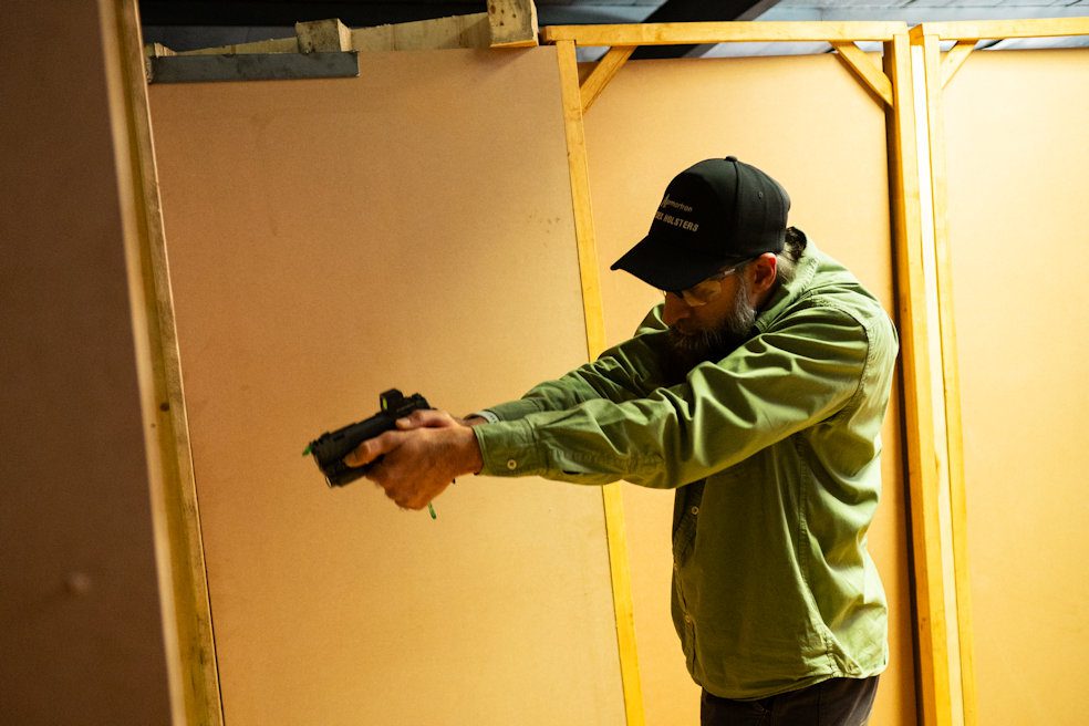 Close quarters training drill
